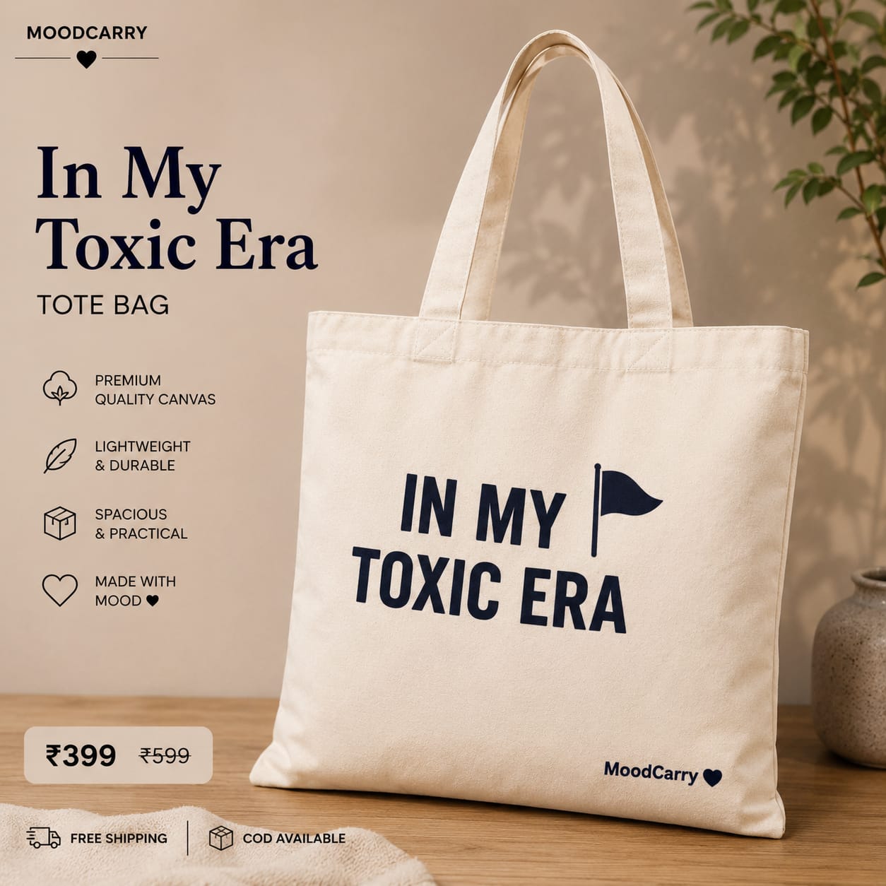 In My Toxic Era 👀 Tote Bag